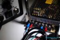 Paso 4:9 - para finalizar la instalación conectamos las entradas de AC 110V~220V (Corriente Alterna) con un cable que va del tomacorriente