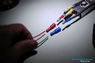 Conexión de cables del transformador