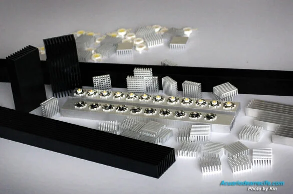 Disipador de calor o heatsink para LED de alto poder