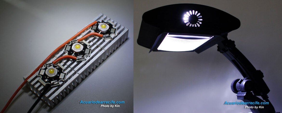 LED versus haluro metálico