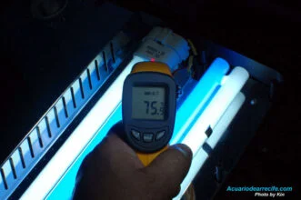 Medición de temperatura antes de la modificación