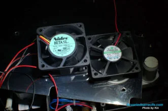 Ventilador de 0.25amp utilizado en modificación